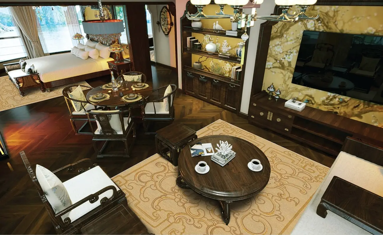 Không gian tại du thuyền L'amour cruise