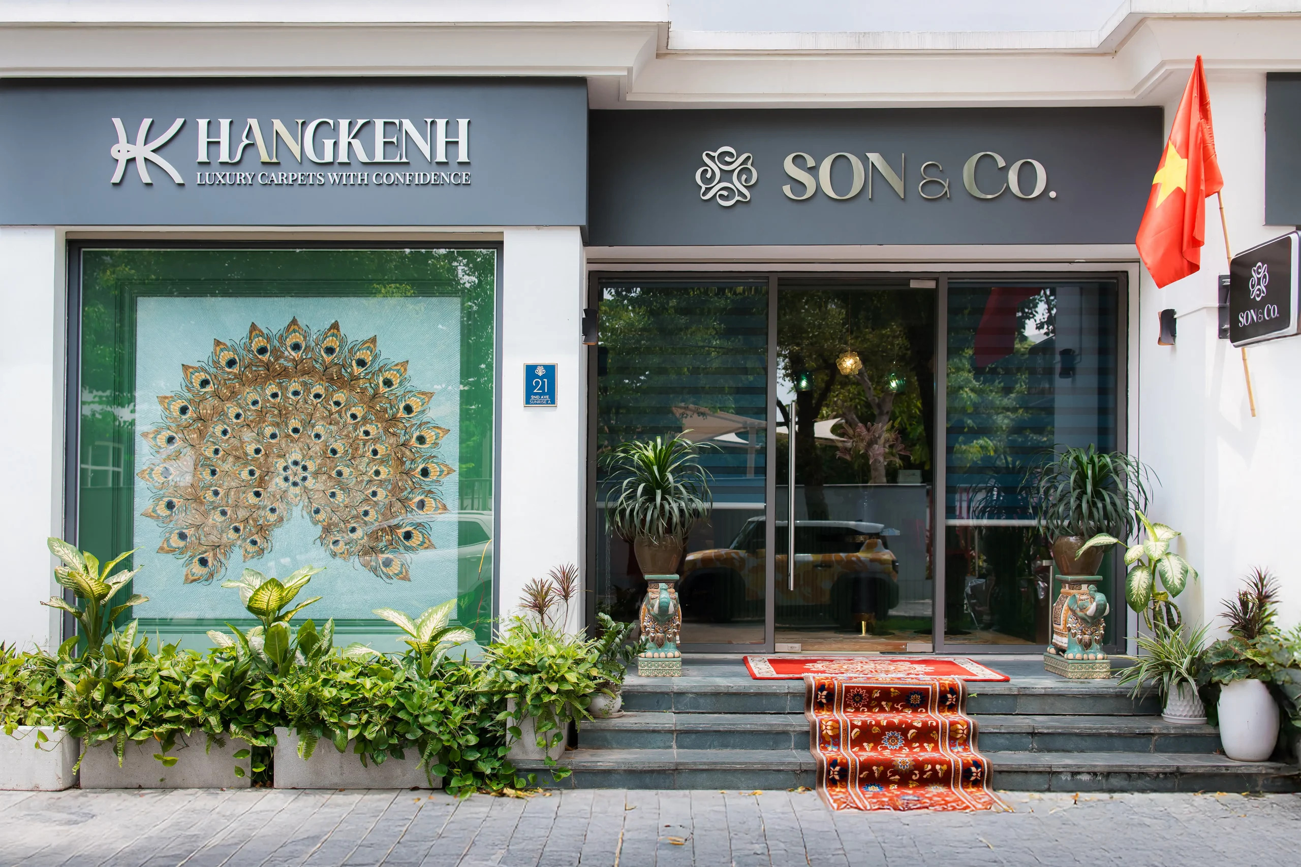 Thảm len Hàng Kênh Son & Co.