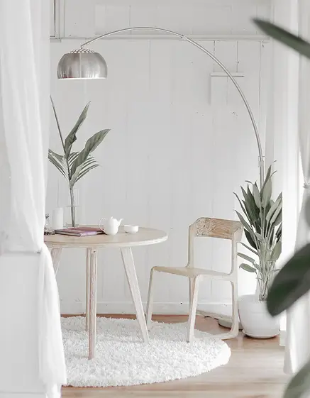 Thiết kế thảm với không gian tối giản